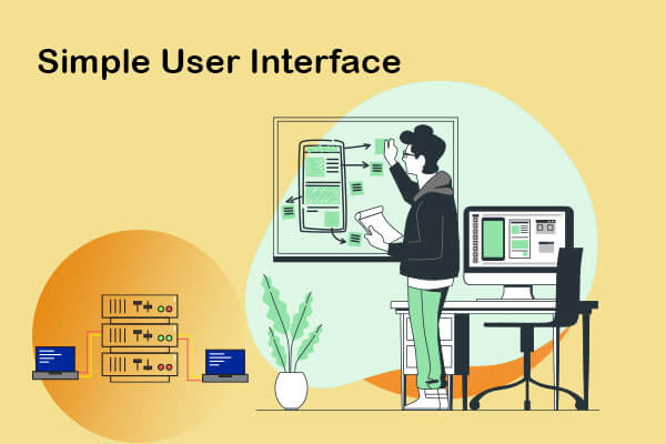 simple user interface