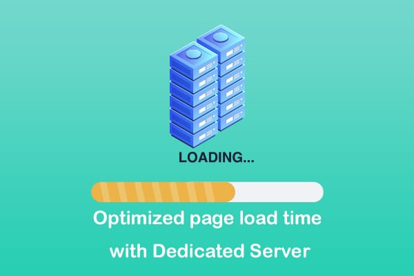 optimized page load time
