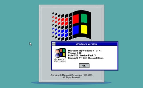 Windows NT 3.1 Advanced Server