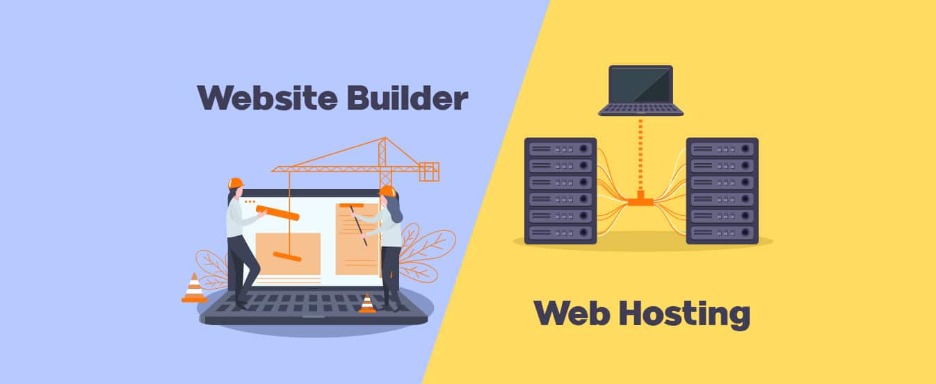 domain hosting and website builder