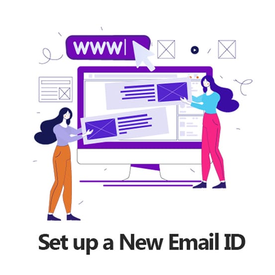 Set up a New Email ID