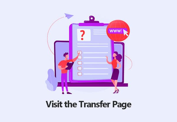 Visit the Transfer Page