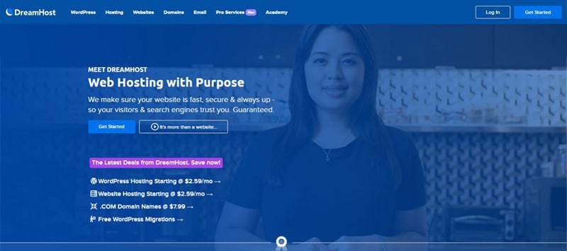 dreamhost site