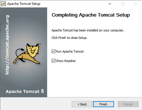 tomcat is installed