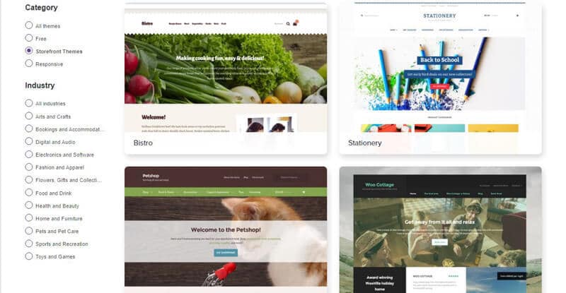 woocommerce theme