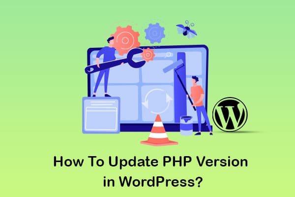 how to update pho version in wordpress