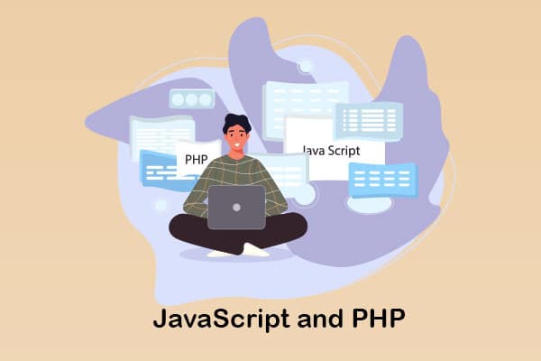 javascript and php