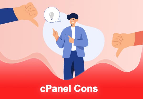 cpanel cons