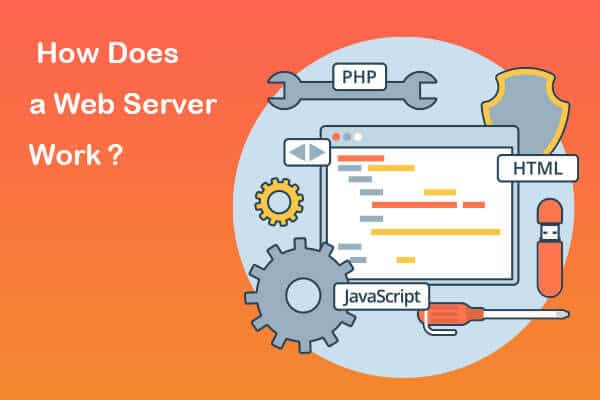 how does a web server work