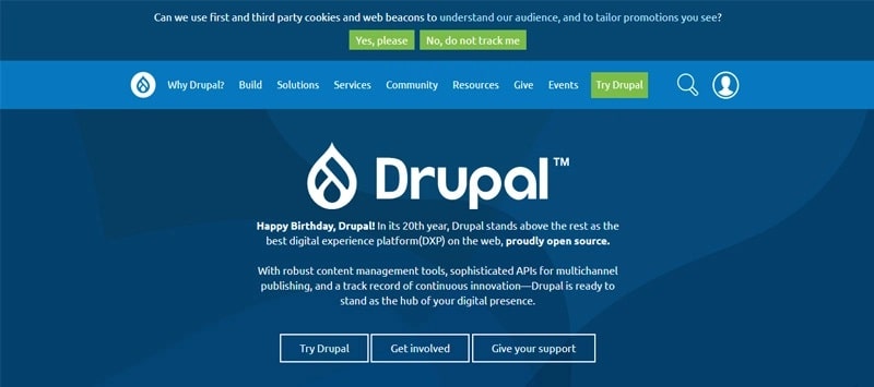 drupal site