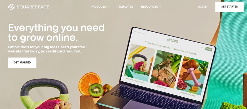 squarespace site