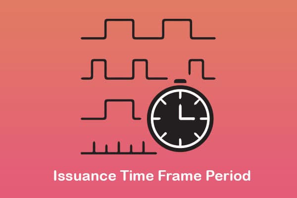 issuance time frame period