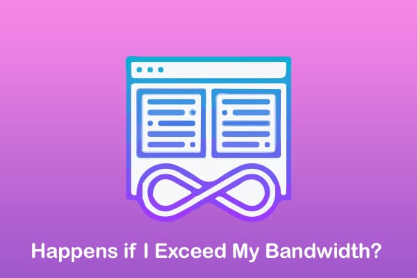 exceed bandwidth usage