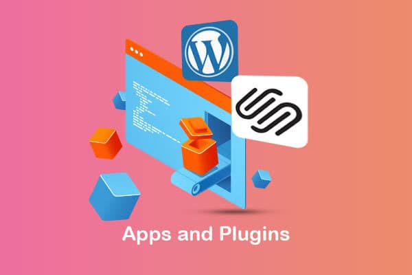 plugin in wordpress and squarespace