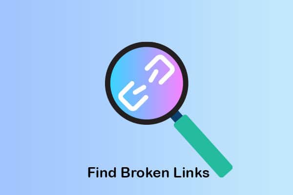 find broken links