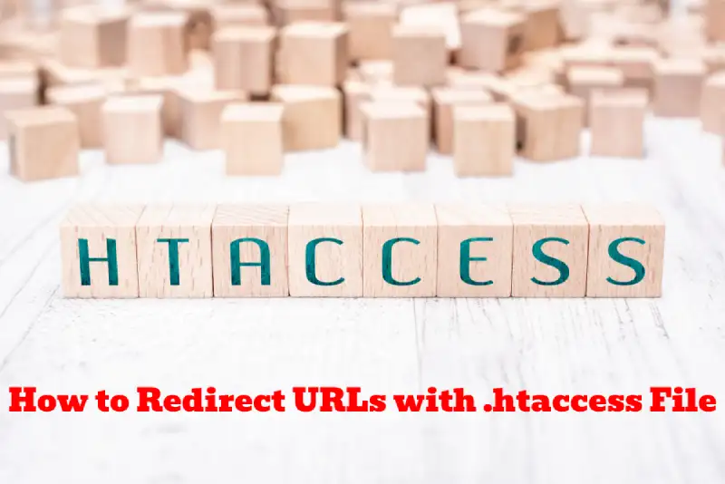 How to Redirect URLs with .htaccess File